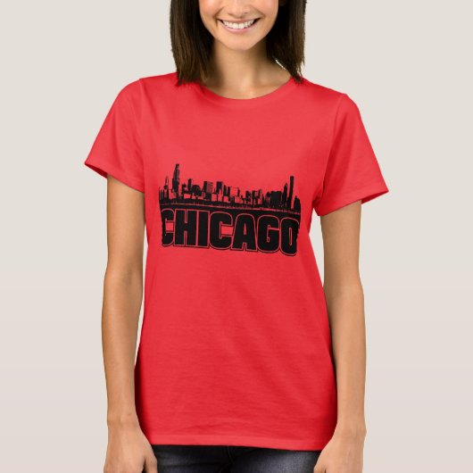 Chicago Skyline T-Shirt (Vorderseite)