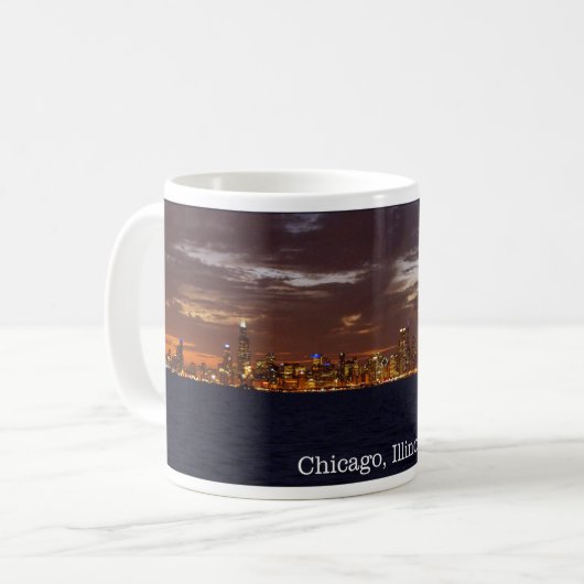 Chicago Skyline Tasse (Vorderseite Links)