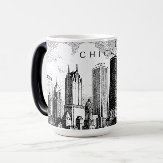 Chicago Skyline Tasse (Vorderseite Links)