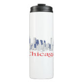 Chicago-Skyline Thermosbecher (Vorderseite)