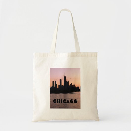 Chicago-Skyline Tragetasche (Vorne)
