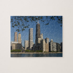 Chicago Skyline und Lake Michigan, Lake Shore Puzzle