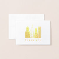 Chicago Skyline Vielen Dank