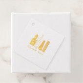 Chicago Skyline Vielen Dank Geschenkanhänger (Mit Box)