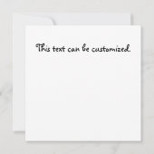 Chicago Skyline Vintage Reisen Grußkarte (Rückseite)