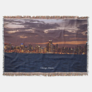 Chicago Skyline werfen Decke