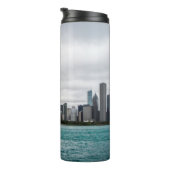Chicago skylinechicago, Skyline, Luft, Architekt Thermosbecher (Nach rechts gedreht)