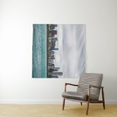 Chicago skylinechicago, Skyline, Luft, Architekt Wandteppich (Beispiel (Horizontal))