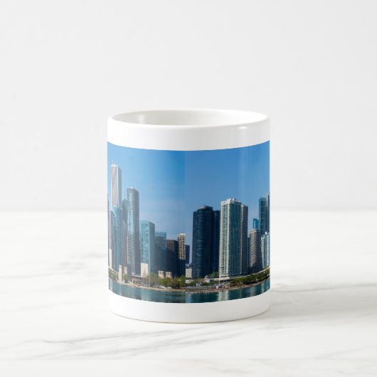 Chicago Skyscrapers Coffee Tasse (Mittel)