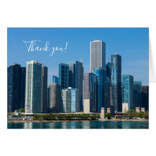Chicago Skyscrapers Danke, Card