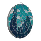 Chicago Skyscrapers Dartscheibe (Vorderseite Links)