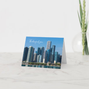 Chicago Skyscrapers Denken Sie an Ihre Karte