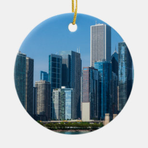 Chicago Skyscrapers Keramik Ornament