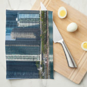 Chicago Skyscrapers Küchentuch (Viertel Falte)