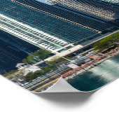 Chicago Skyscrapers Poster (Ecke)