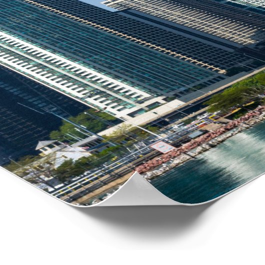 Chicago Skyscrapers Poster (Ecke)