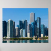 Chicago Skyscrapers Poster (Vorne)