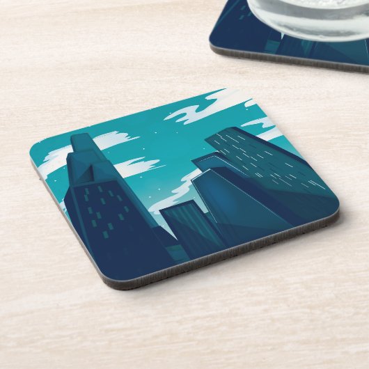 Chicago Skyscrapers Untersetzer (Linke Seite)