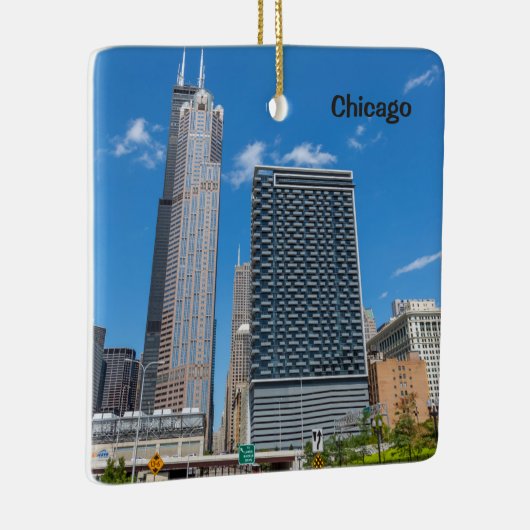 Chicago Skyscrapers, Willis Tower, Keramikornament (Rechts)