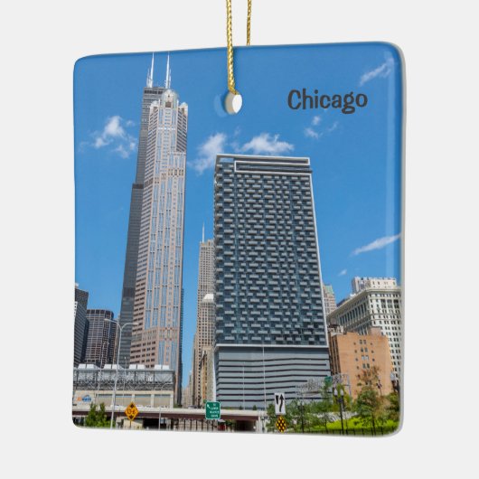 Chicago Skyscrapers, Willis Tower, Keramikornament (Links)