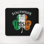 Chicago Southside Irische Flagge St. Patrick's Day Mousepad (Mit Mouse)