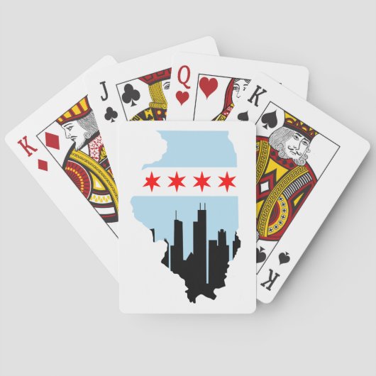 Chicago Spielkarten (Rückseite)