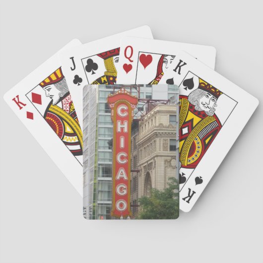 Chicago Spielkarten (Rückseite)