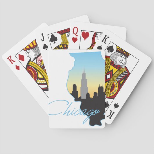 Chicago Spielkarten (Rückseite)
