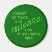 CHICAGO St Patricks Day Magnet (Vorne)