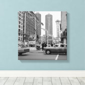 Chicago Staat Street 7. Mai 1967 James Bond Leinwanddruck (Insitu (Holzboden))