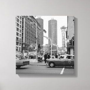 Chicago Staat Street 7. Mai 1967 James Bond Leinwanddruck