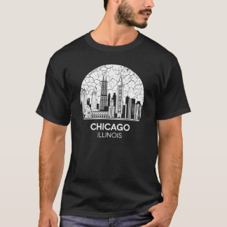 Chicago Stadt Illinois T-Shirt