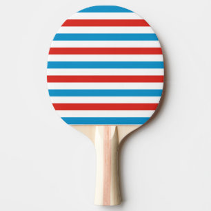 Chicago Stadt USA Amerika Flagge Streifen Muster b Tischtennis Schläger
