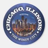 Chicago (Städte) Magnet (Vorne)