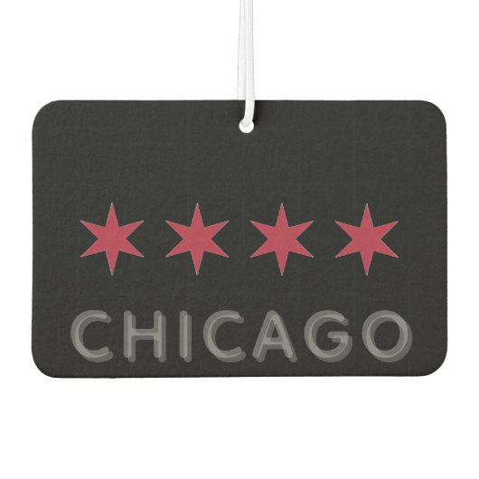 Chicago Stars Autolufterfrischer (Vorderseite)