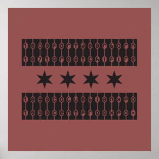 Chicago Stars Poster