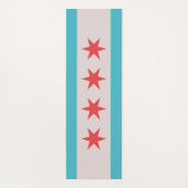 Chicago Stars Yogamatte (Rückseite)