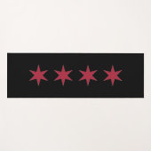 Chicago Stars Yogamatte (Vorderseite (Horizontal))