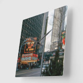 Chicago-State See-Theater 1967 Jerry Lewis Quadratische Wanduhr (Winkel)