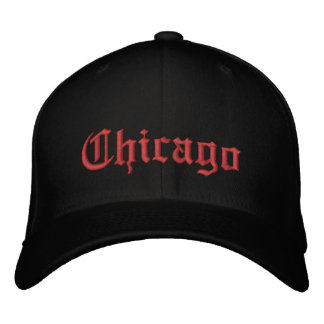 Chicago StickHat Bestickte Baseballkappe