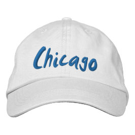 Chicago StickHat Bestickte Baseballkappe