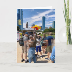 Chicago-Stil Karte