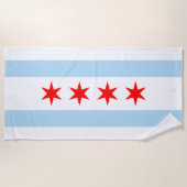 Chicago Strandtuch (Vorderseite)