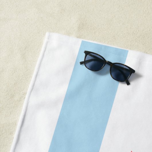 Chicago Strandtuch (Beispiel)