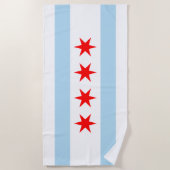 Chicago Strandtuch (Vorderseite)