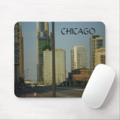 CHICAGO, Straßen-Szene Mousepad (Mit Mouse)