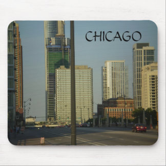 CHICAGO, Straßen-Szene Mousepad