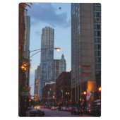 Chicago Street Scene Klemmbrett (Rückseite)
