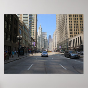Chicago Street USA Poster