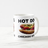 Chicago Style Hot Dog Kaffeetasse (VorderseiteRechts)
